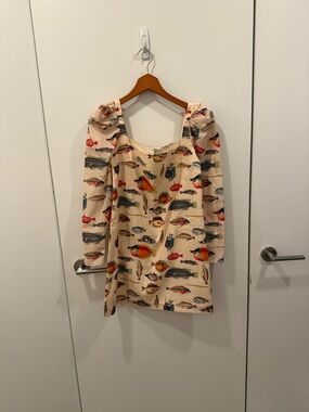 Damaris Bailey Fish dress size S Small NWT